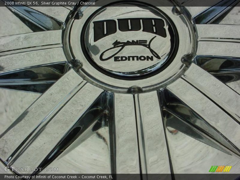 Silver Graphite Gray / Charcoal 2008 Infiniti QX 56