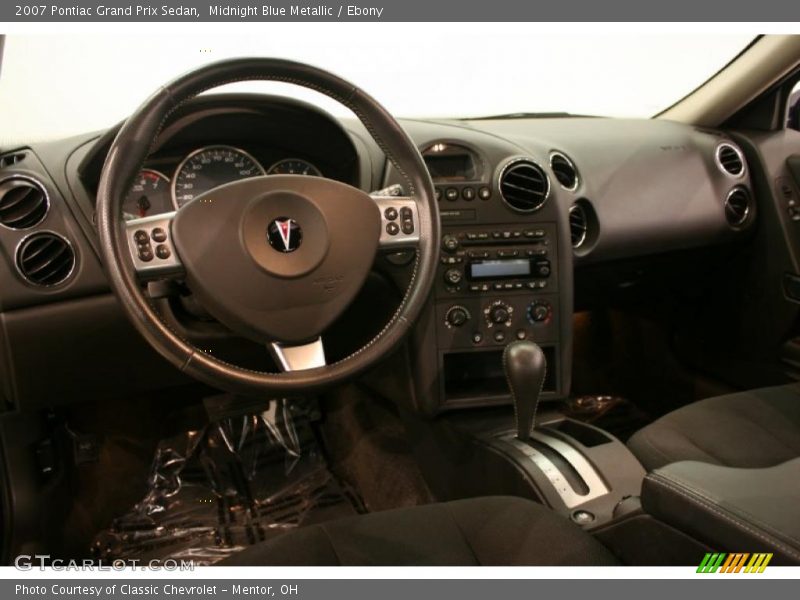 Midnight Blue Metallic / Ebony 2007 Pontiac Grand Prix Sedan