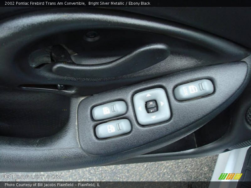 Bright Silver Metallic / Ebony Black 2002 Pontiac Firebird Trans Am Convertible