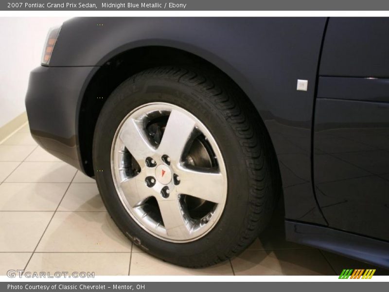 Midnight Blue Metallic / Ebony 2007 Pontiac Grand Prix Sedan