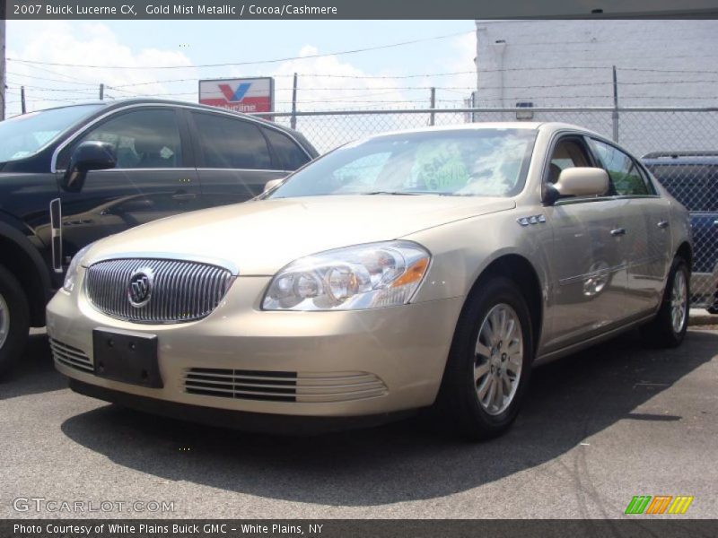 Gold Mist Metallic / Cocoa/Cashmere 2007 Buick Lucerne CX