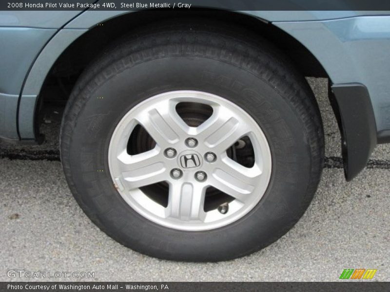 Steel Blue Metallic / Gray 2008 Honda Pilot Value Package 4WD