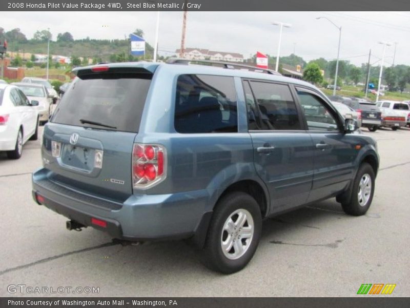 Steel Blue Metallic / Gray 2008 Honda Pilot Value Package 4WD