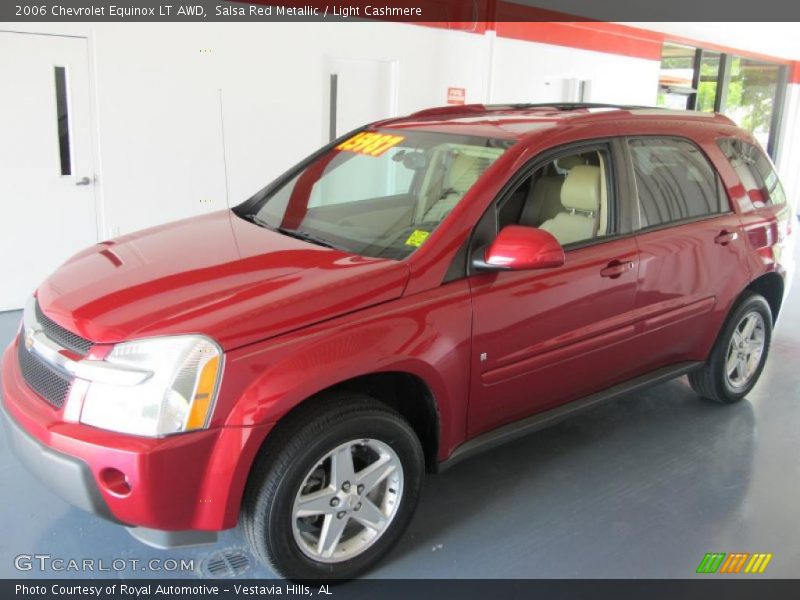 Salsa Red Metallic / Light Cashmere 2006 Chevrolet Equinox LT AWD
