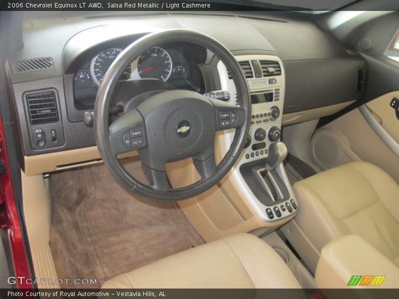 Salsa Red Metallic / Light Cashmere 2006 Chevrolet Equinox LT AWD