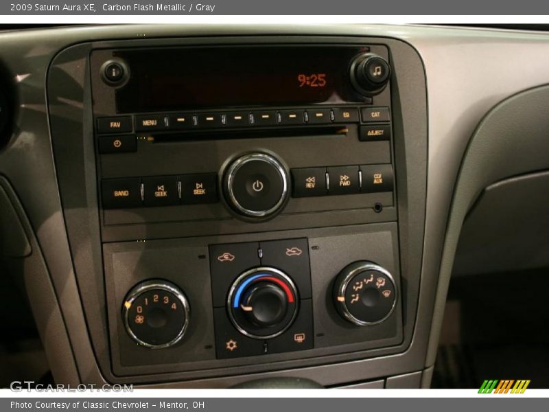 Carbon Flash Metallic / Gray 2009 Saturn Aura XE