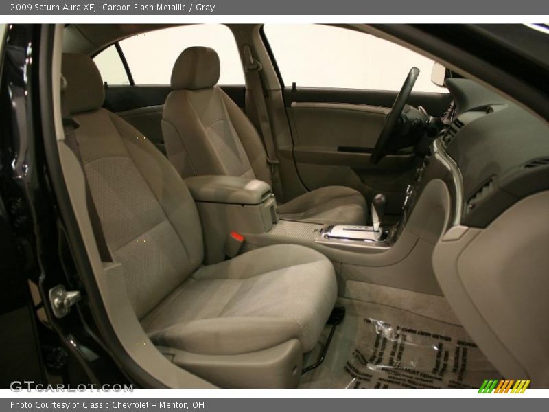 Carbon Flash Metallic / Gray 2009 Saturn Aura XE