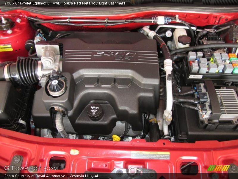 Salsa Red Metallic / Light Cashmere 2006 Chevrolet Equinox LT AWD