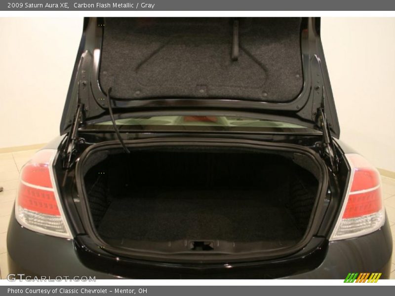 Carbon Flash Metallic / Gray 2009 Saturn Aura XE
