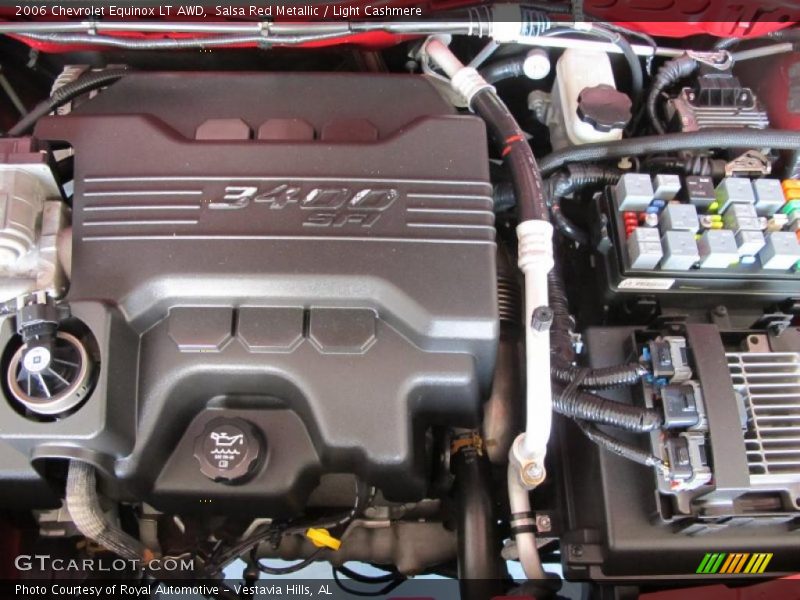 Salsa Red Metallic / Light Cashmere 2006 Chevrolet Equinox LT AWD