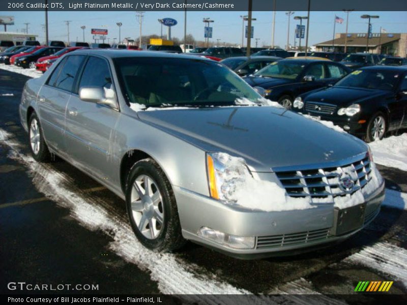 Light Platinum Metallic / Very Dark Cashmere/Cashmere 2006 Cadillac DTS