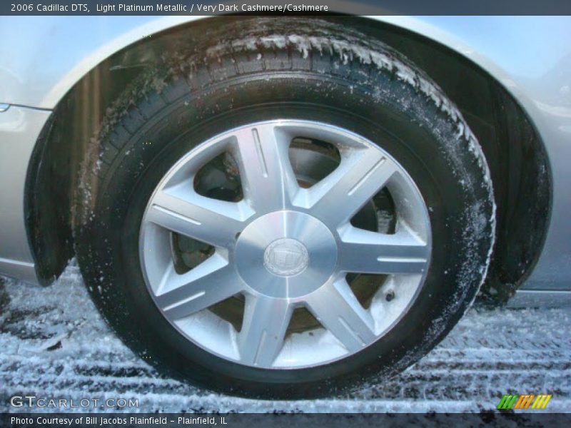Light Platinum Metallic / Very Dark Cashmere/Cashmere 2006 Cadillac DTS