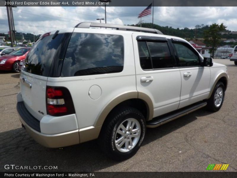 Oxford White / Camel 2009 Ford Explorer Eddie Bauer 4x4