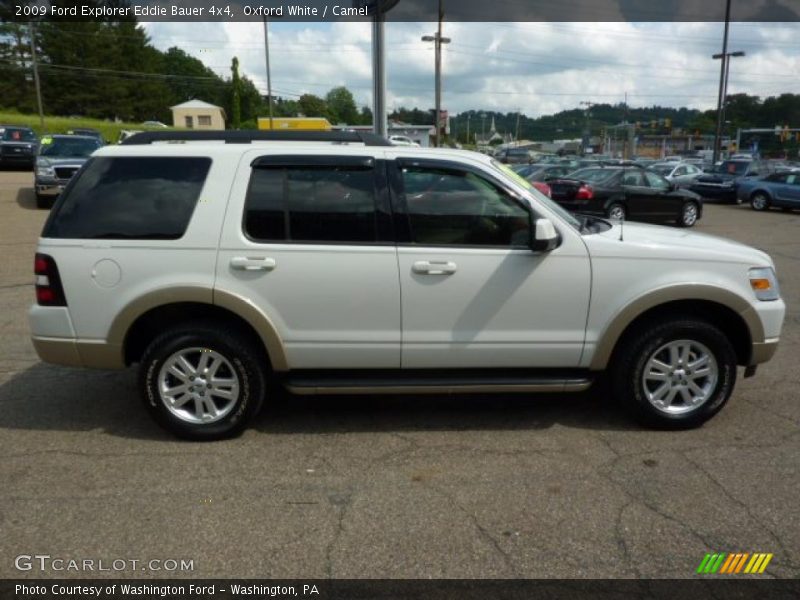 Oxford White / Camel 2009 Ford Explorer Eddie Bauer 4x4