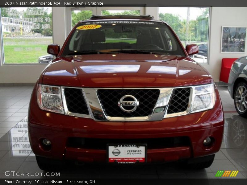 Red Brawn / Graphite 2007 Nissan Pathfinder SE 4x4