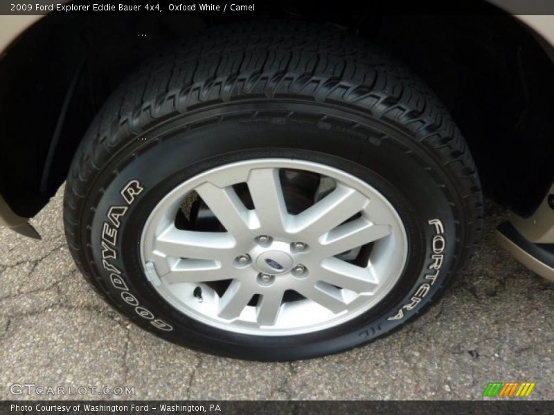 Oxford White / Camel 2009 Ford Explorer Eddie Bauer 4x4