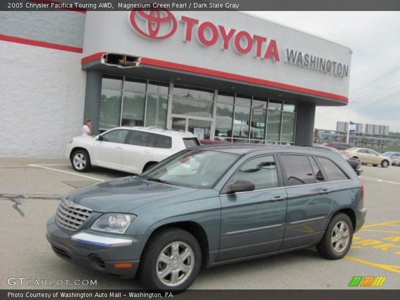 Magnesium Green Pearl / Dark Slate Gray 2005 Chrysler Pacifica Touring AWD