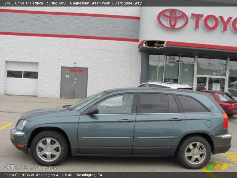 Magnesium Green Pearl / Dark Slate Gray 2005 Chrysler Pacifica Touring AWD