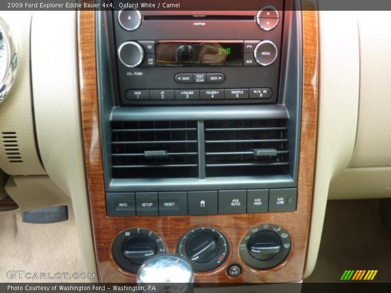 Oxford White / Camel 2009 Ford Explorer Eddie Bauer 4x4