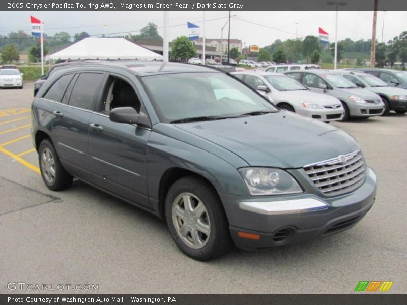 Magnesium Green Pearl / Dark Slate Gray 2005 Chrysler Pacifica Touring AWD