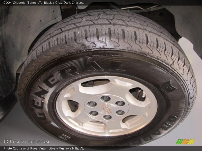 Black / Gray/Dark Charcoal 2004 Chevrolet Tahoe LT