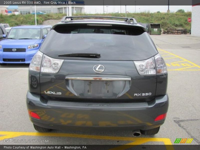 Flint Gray Mica / Black 2005 Lexus RX 330 AWD