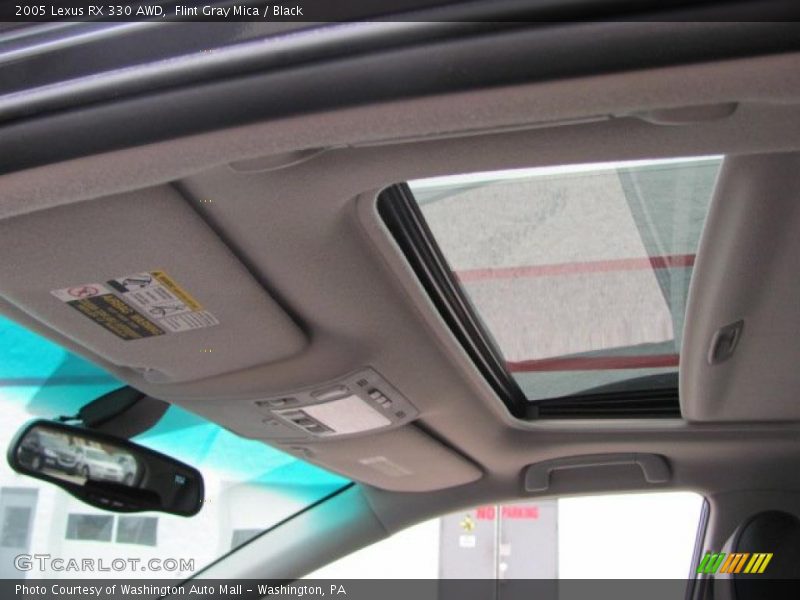 Flint Gray Mica / Black 2005 Lexus RX 330 AWD