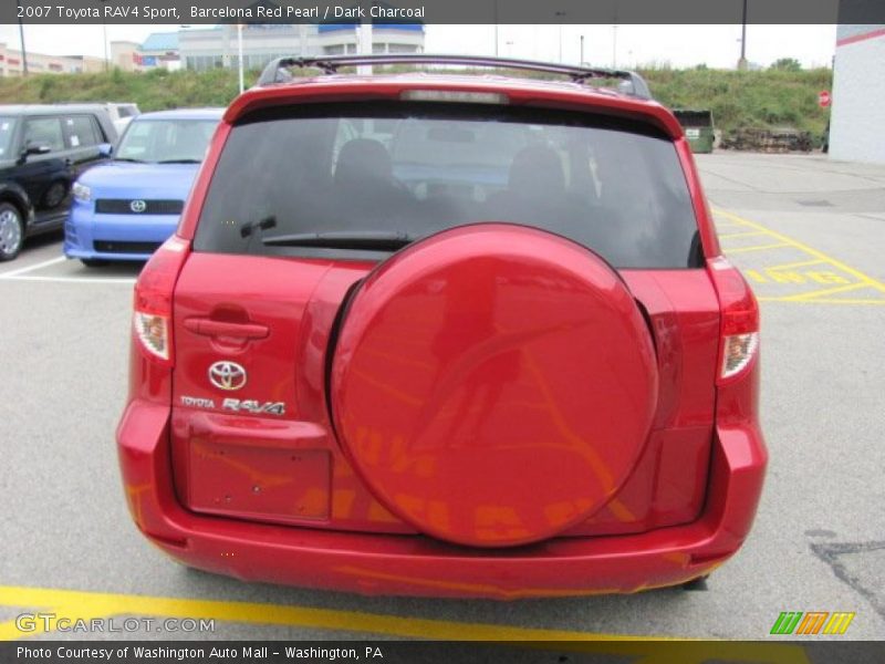 Barcelona Red Pearl / Dark Charcoal 2007 Toyota RAV4 Sport
