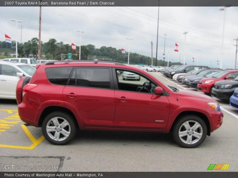 Barcelona Red Pearl / Dark Charcoal 2007 Toyota RAV4 Sport