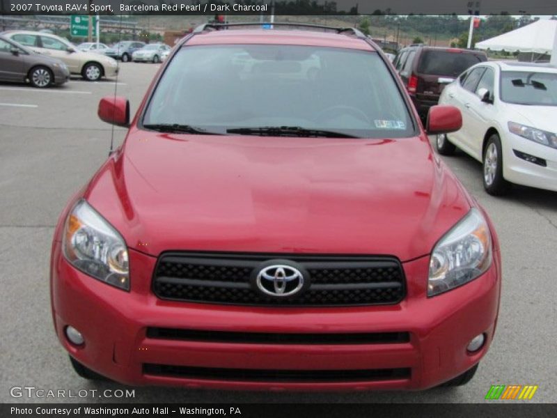Barcelona Red Pearl / Dark Charcoal 2007 Toyota RAV4 Sport