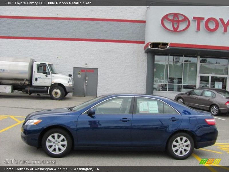 Blue Ribbon Metallic / Ash 2007 Toyota Camry XLE