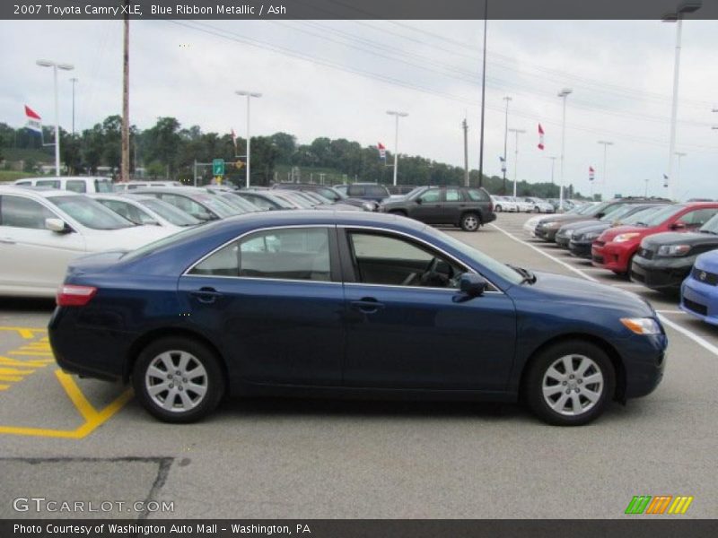 Blue Ribbon Metallic / Ash 2007 Toyota Camry XLE