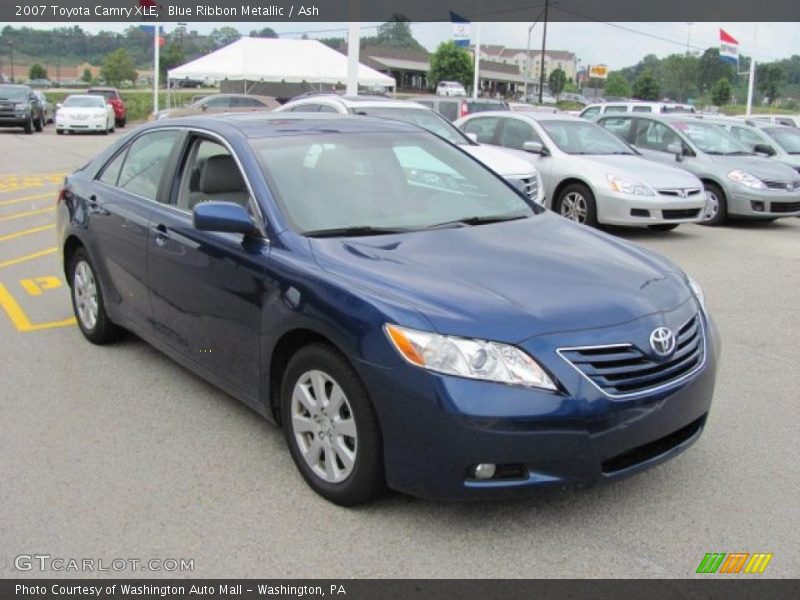 Blue Ribbon Metallic / Ash 2007 Toyota Camry XLE
