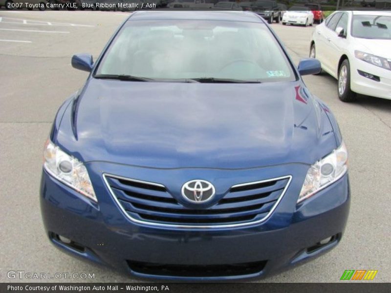 Blue Ribbon Metallic / Ash 2007 Toyota Camry XLE