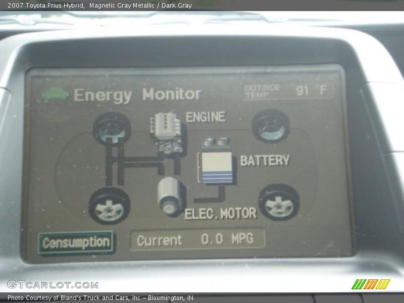 Magnetic Gray Metallic / Dark Gray 2007 Toyota Prius Hybrid