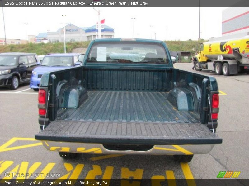 Emerald Green Pearl / Mist Gray 1999 Dodge Ram 1500 ST Regular Cab 4x4