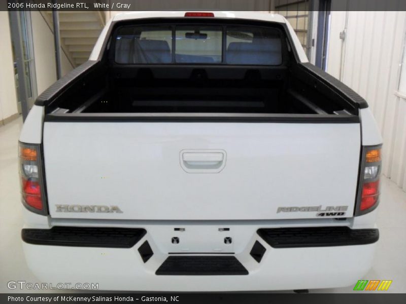 White / Gray 2006 Honda Ridgeline RTL
