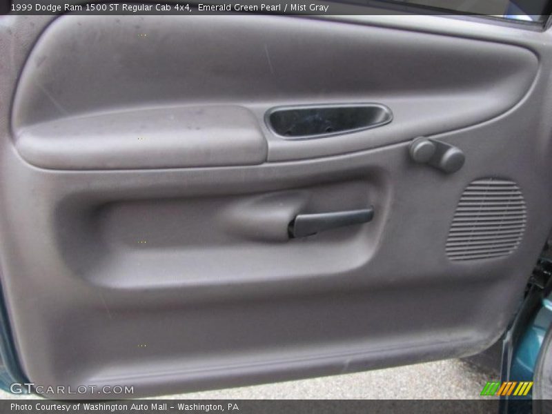 Emerald Green Pearl / Mist Gray 1999 Dodge Ram 1500 ST Regular Cab 4x4