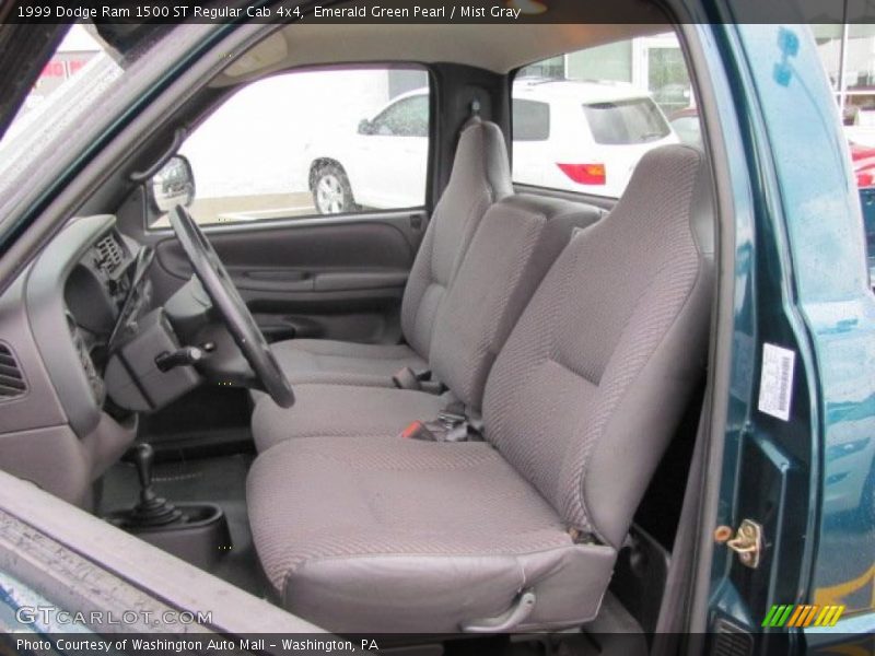 Emerald Green Pearl / Mist Gray 1999 Dodge Ram 1500 ST Regular Cab 4x4