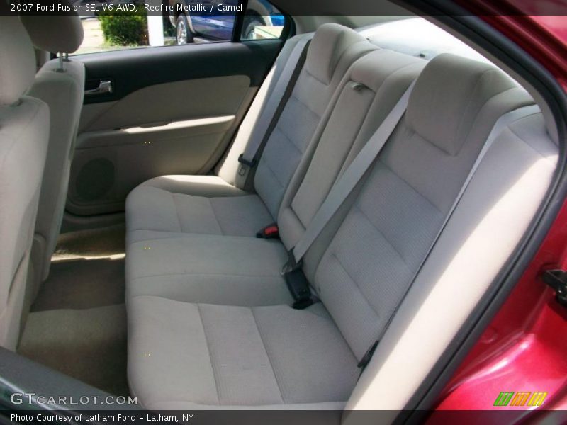 Redfire Metallic / Camel 2007 Ford Fusion SEL V6 AWD