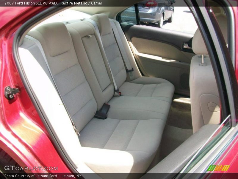 Redfire Metallic / Camel 2007 Ford Fusion SEL V6 AWD