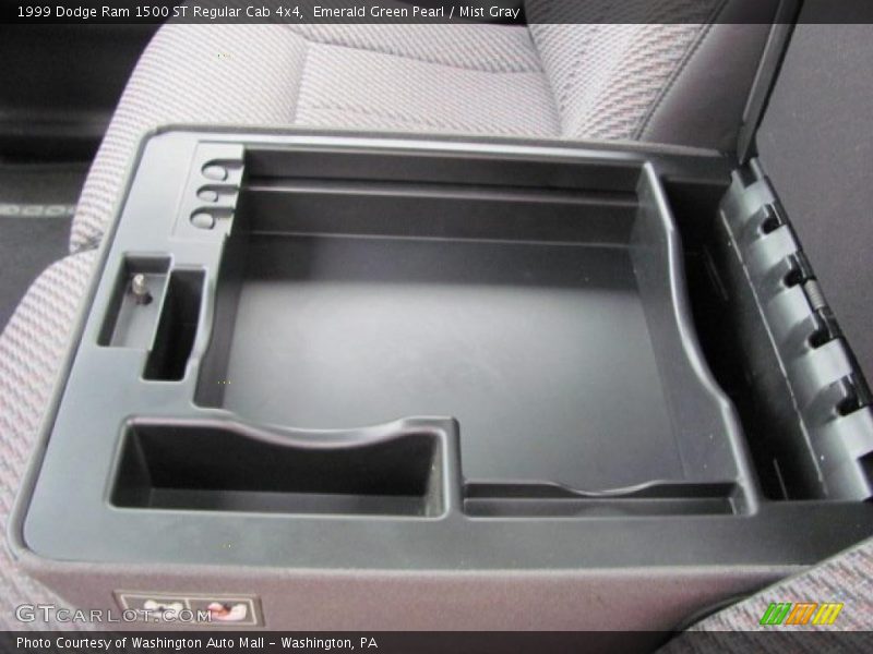 Emerald Green Pearl / Mist Gray 1999 Dodge Ram 1500 ST Regular Cab 4x4