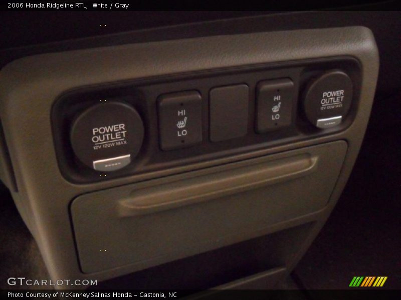 White / Gray 2006 Honda Ridgeline RTL
