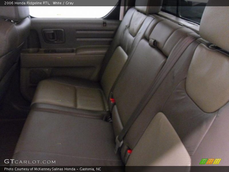 White / Gray 2006 Honda Ridgeline RTL