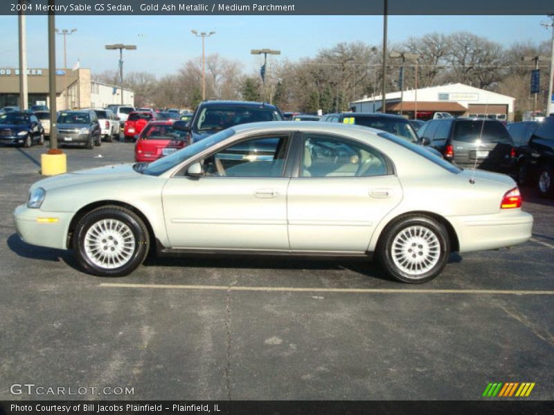 Gold Ash Metallic / Medium Parchment 2004 Mercury Sable GS Sedan