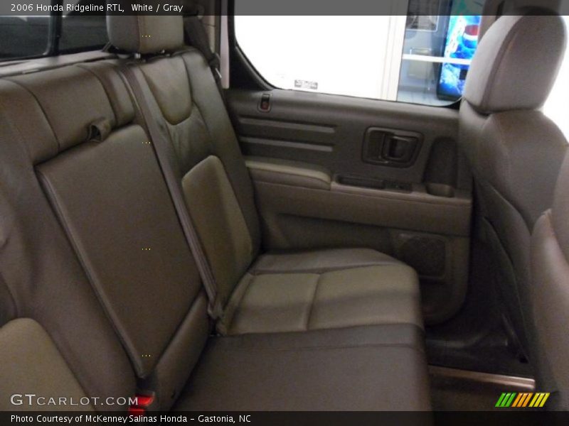 White / Gray 2006 Honda Ridgeline RTL