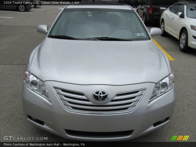 Classic Silver Metallic / Ash 2009 Toyota Camry XLE