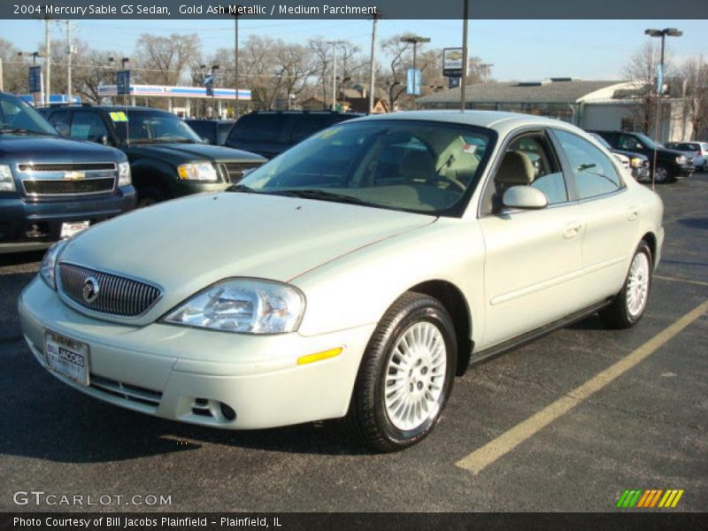 Gold Ash Metallic / Medium Parchment 2004 Mercury Sable GS Sedan