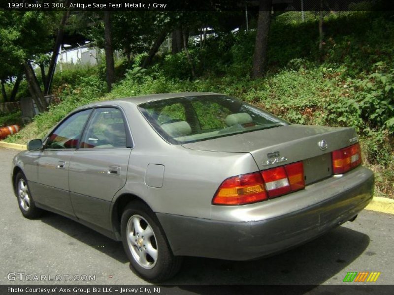 Antique Sage Pearl Metallic / Gray 1998 Lexus ES 300