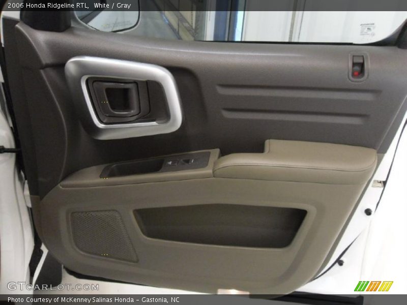 White / Gray 2006 Honda Ridgeline RTL